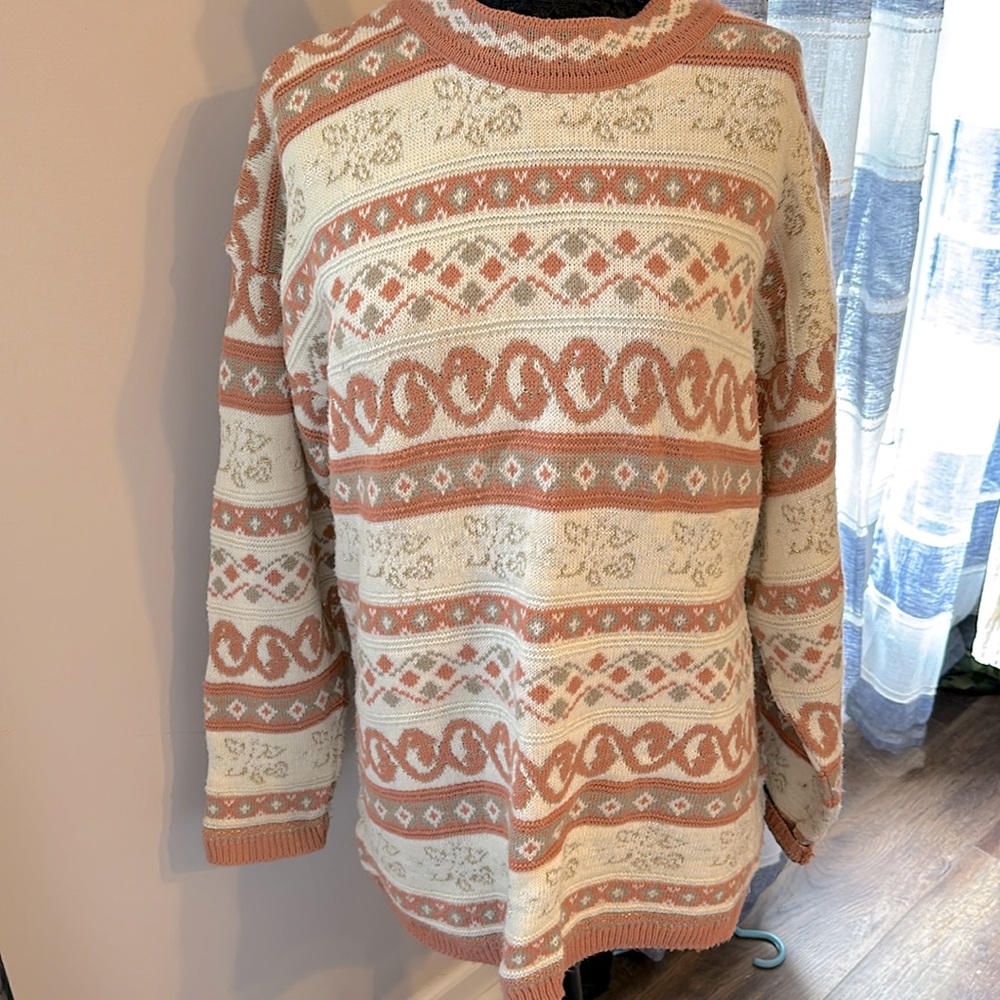 Forelli sweater made in Italy. beautiful fall colors.  hard to come by.